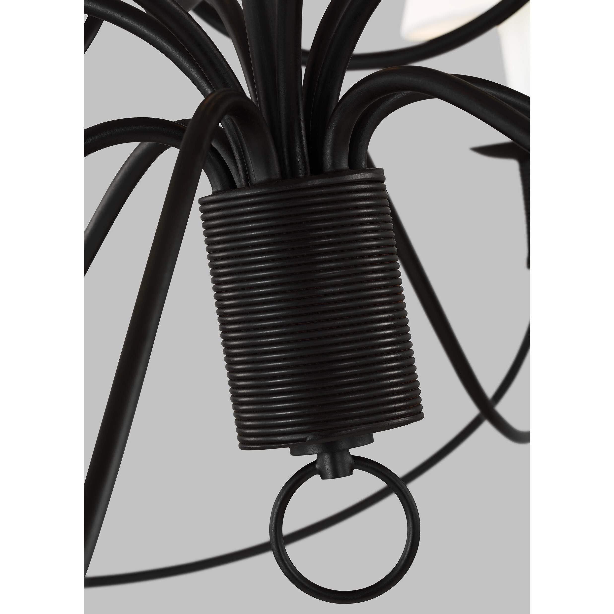 Sullivan 12 Light 41.88 inch Aged Iron Chandelier Ceiling Light