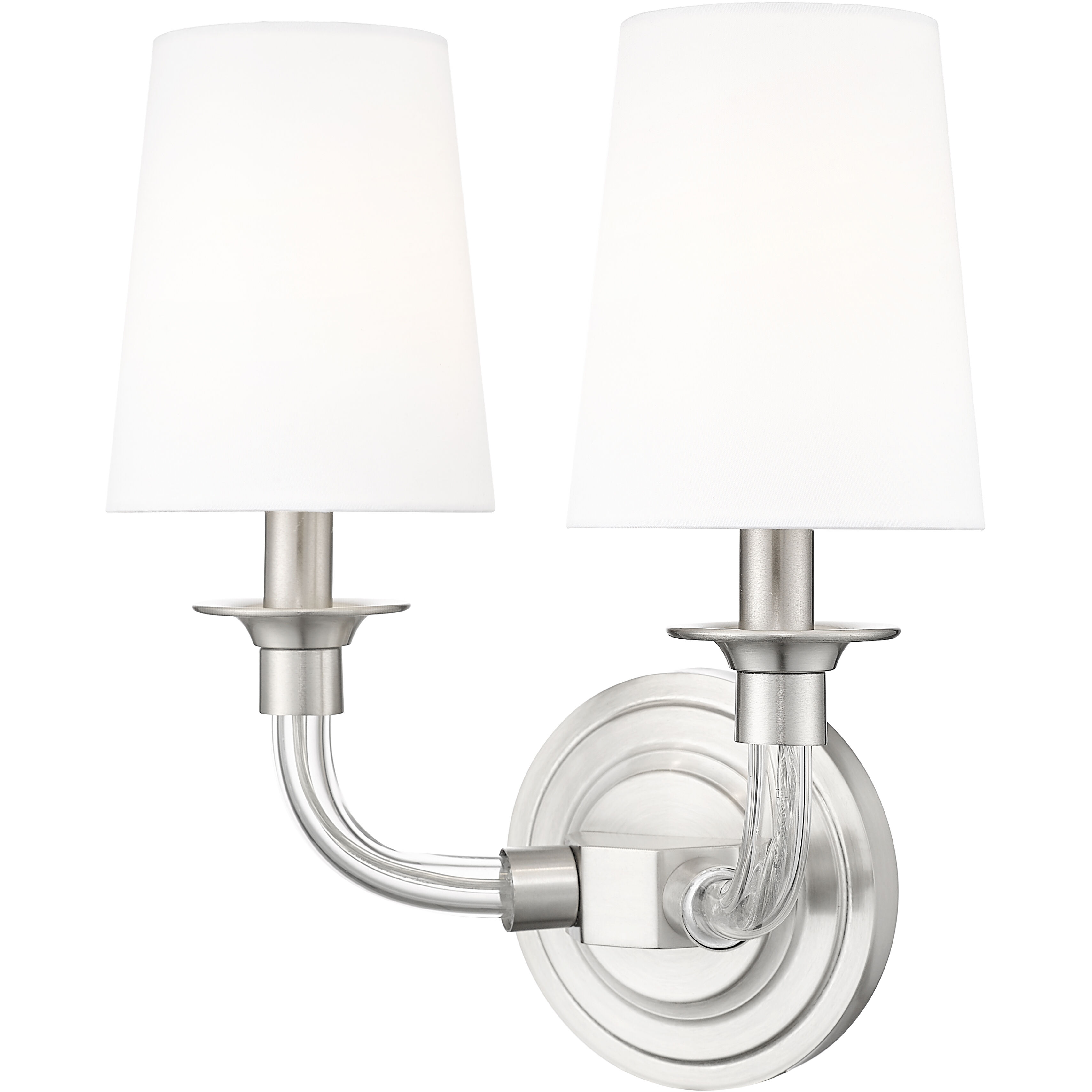 Katerina Wall Sconce Wall Light in Brushed Nickel