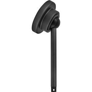 Issac Matte Black Locking Sloped Ceiling Kit