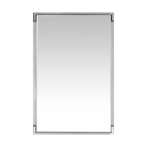 Elizabethville 39.37 X 27.56 inch Silver Mirror, Rectangle