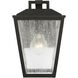 Drew & Jonathan Kennewick 1 Light 10 inch Textured Black Outdoor Wall Lantern, Small