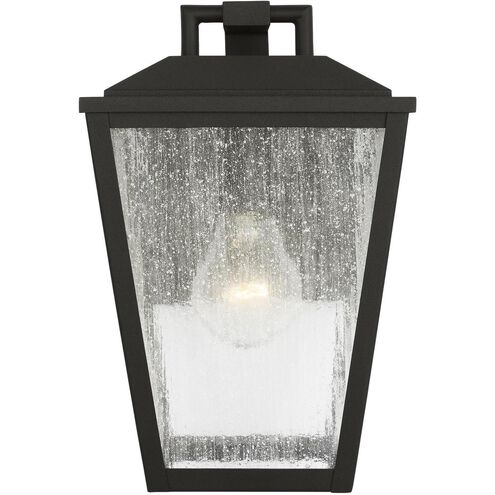 Drew & Jonathan Kennewick 1 Light 10 inch Textured Black Outdoor Wall Lantern, Small
