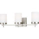 Sean Lavin Zire 3 Light 24 inch Brushed Nickel Wall Bath Fixture Wall Light