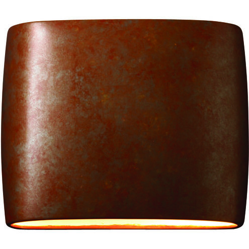 Ambiance LED 12 inch Rust Patina ADA Wall Sconce Wall Light in 2000 Lm LED