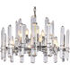 Canada 12 Light 25.5 inch Chrome Chandelier Ceiling Light