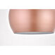 Kasey 1 Light 10 inch Honey Gold Pendant Ceiling Light
