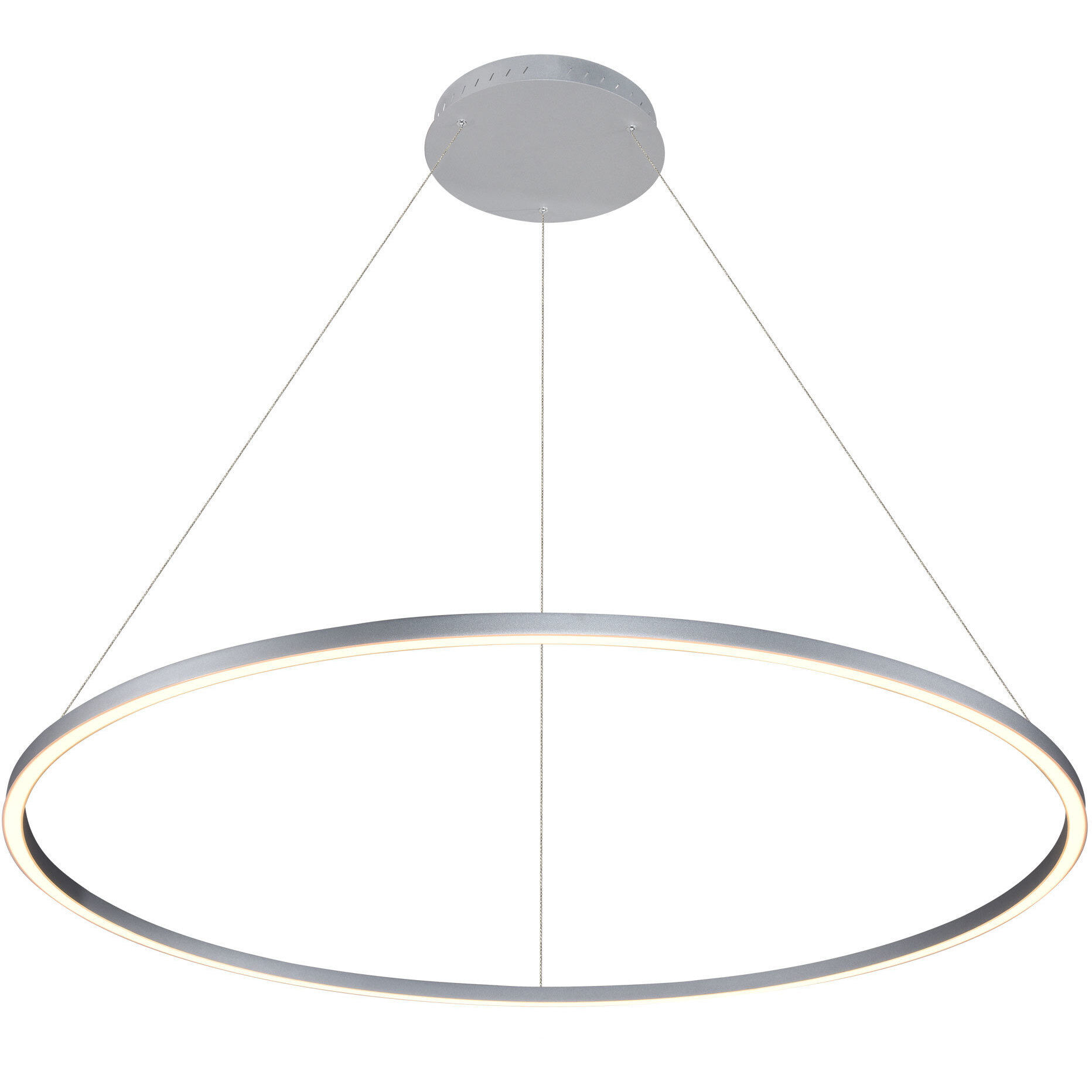 Tania 51.25 inch Silver Chandelier Ceiling Light