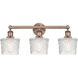 Niagra 3 Light 24.5 inch Antique Copper Bath Vanity Light Wall Light
