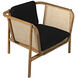 Balin Clear Coat Flat Occasional Chair