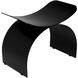 Papillon 20 inch Matte Black Stool