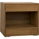 SL05 30 X 27 inch Gold Teak Side Table
