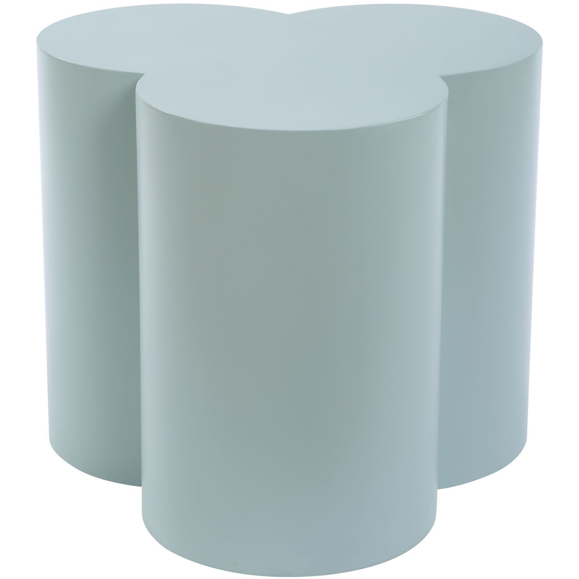 Beven 17.75 X 16 inch Light Blue Outdoor Accent Table