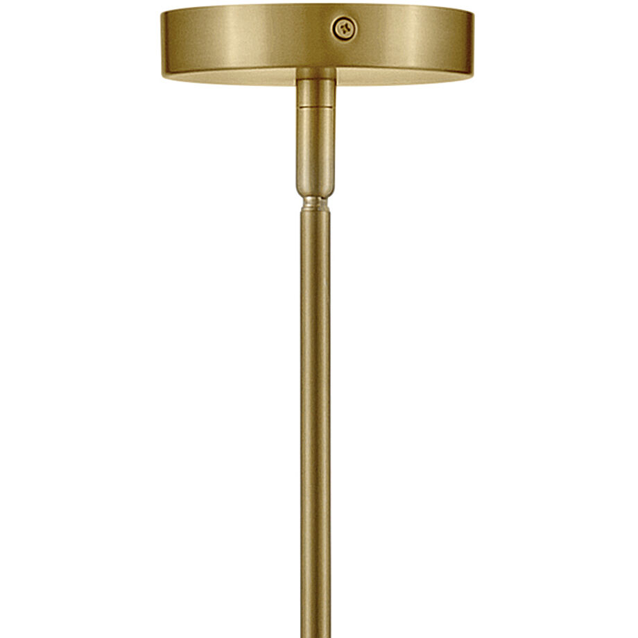Orla LED 24 inch Lacquered Brass Chandelier Ceiling Light