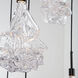 Blossom LED 27.3 inch Flat Bronze Chandelier Ceiling Light in 2700K LED, Multi-Port