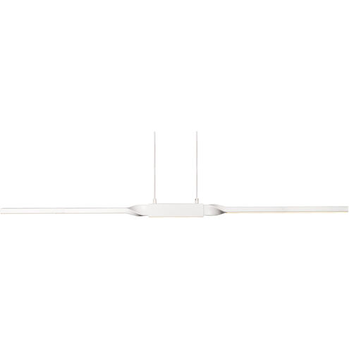 Propeller LED 5 inch White Pendant Ceiling Light