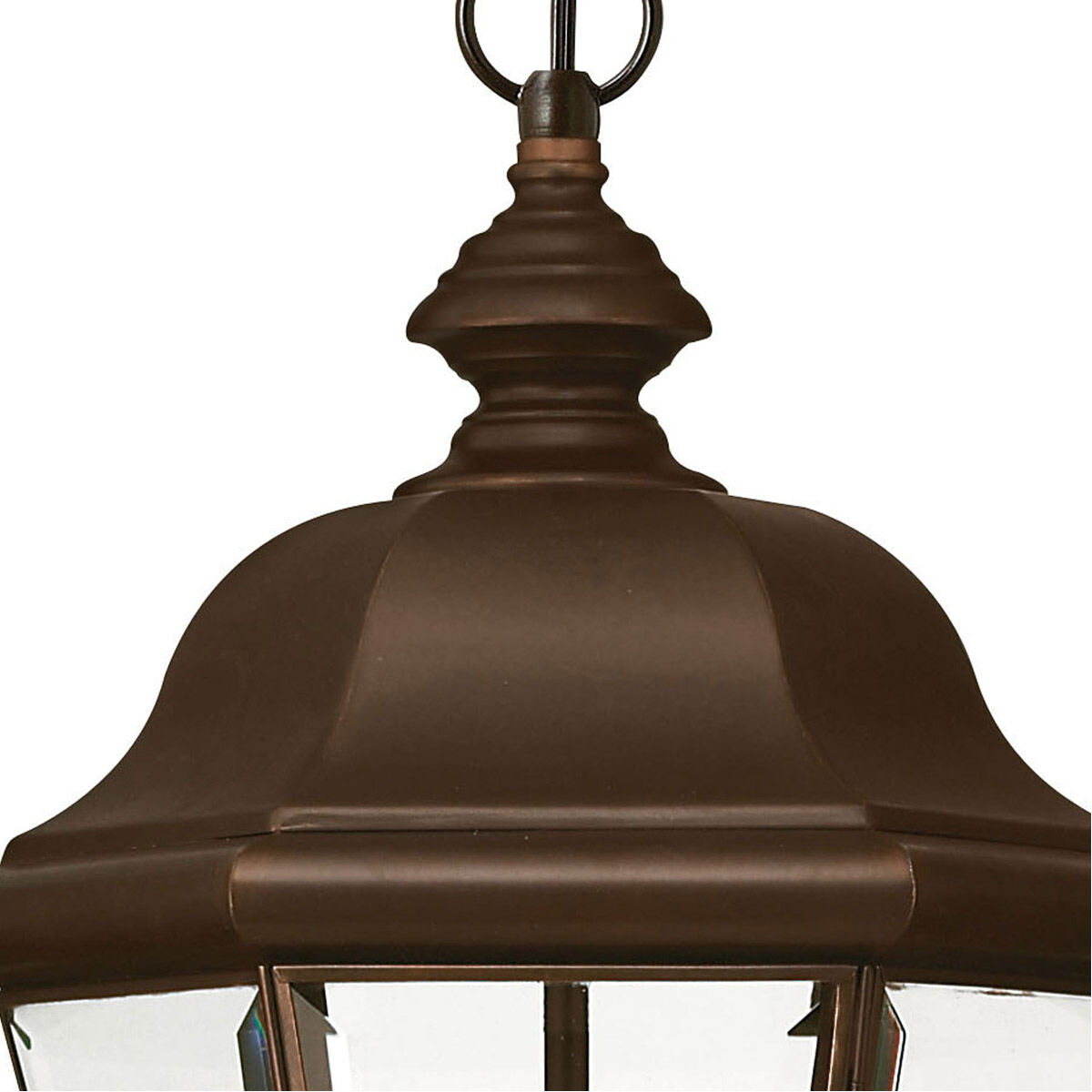 Clifton Park 3 Light 10.5 inch Copper Bronze Outdoor Hanging Lantern