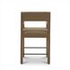 Elise 39.4 inch YM Ochre Counter Stool in Brown