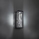Beyond Mirage LED 4.25 inch Black Wall Sconce Wall Light, Beyond