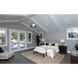 Sense 6 Light 19.75 inch Polished Chrome Single Pendant Ceiling Light