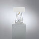 Forever Flora 31.6 inch 7 watt Polished Chrome Table Lamp Portable Light in Gold Rope, Gold Rope