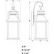 Cambridge LED 16.25 inch Oil Rubbed Bronze Outdoor Wall