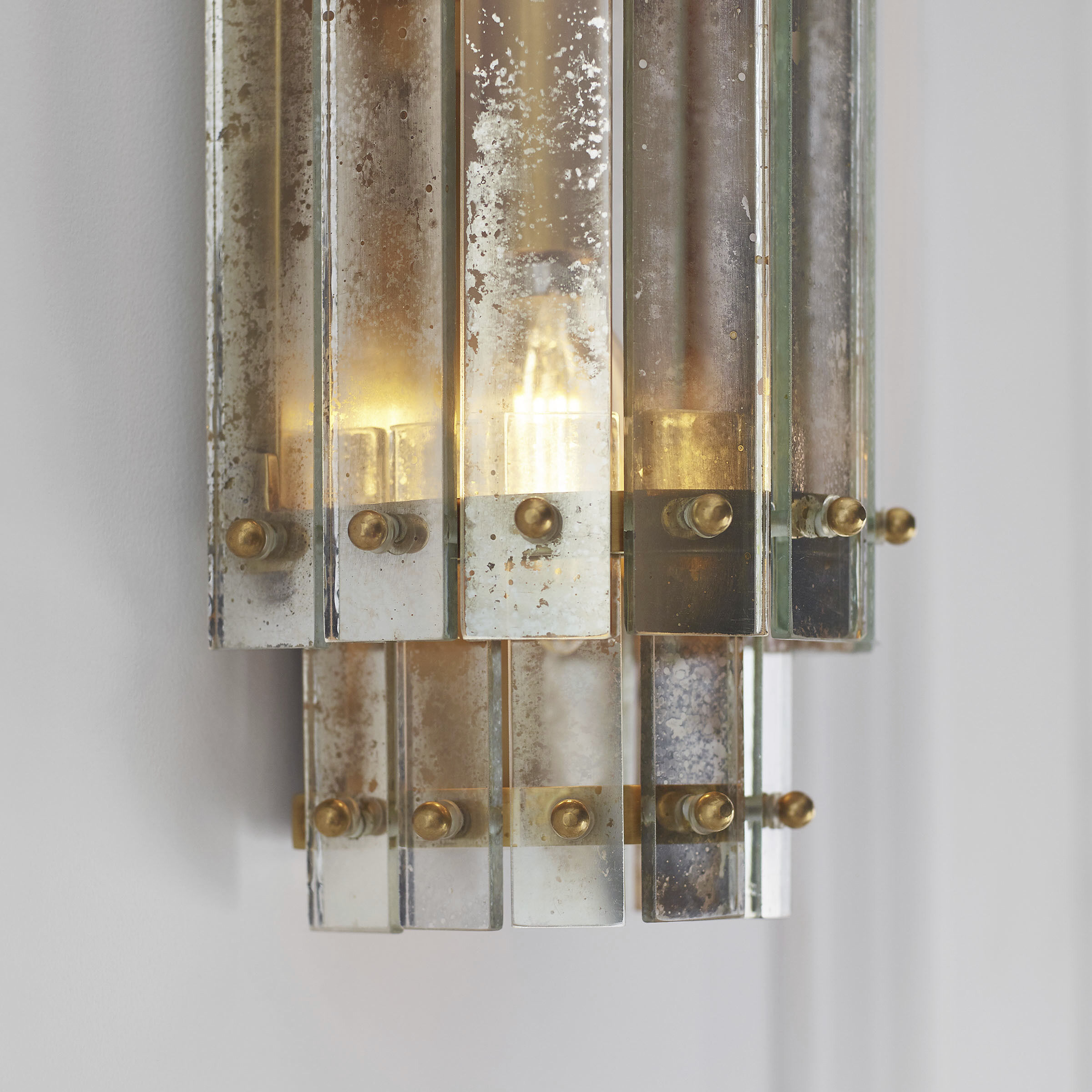 Carrier and Company Cadence LED 5.5 inch Hand-Rubbed Antique Brass Tiered Sconce Wall Light, Small