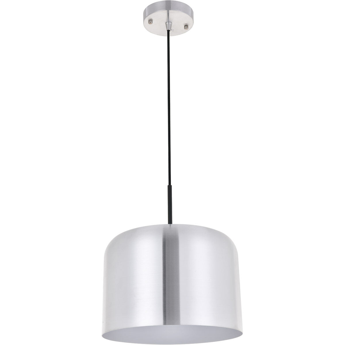 Etude 1 Light 11 inch Brushed Nickel Pendant Ceiling Light in Burnished Nickel