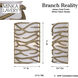 Branch Reality 2 Light 11 inch Textured Ashen Gold Wall Sconce Wall Light