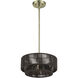 Florell 1 Light 13 inch Antique Brass Pendant Ceiling Light