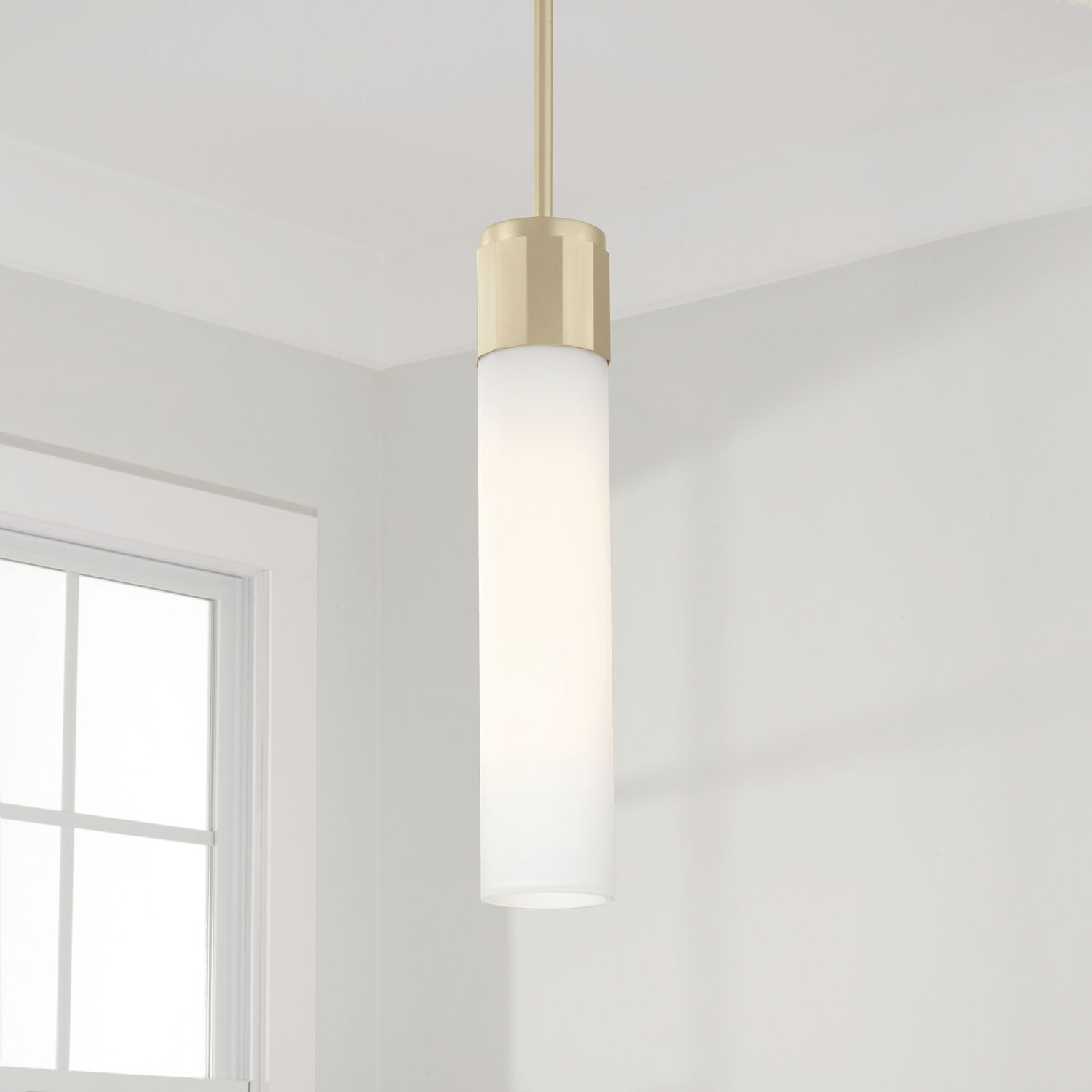 Sutton 1 Light 3 inch Soft Gold Pendant Ceiling Light