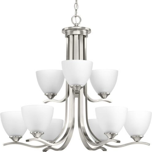 Antelo View Dr 9 Light 28 inch Brushed Nickel Chandelier Ceiling Light