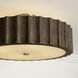 Cody 4 Light 20 inch Matte Brass Semi-Flush Mount Ceiling Light