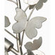 Julie Neill Farfalle LED 15.5 inch Burnished Silver Leaf Right Sconce Wall Light