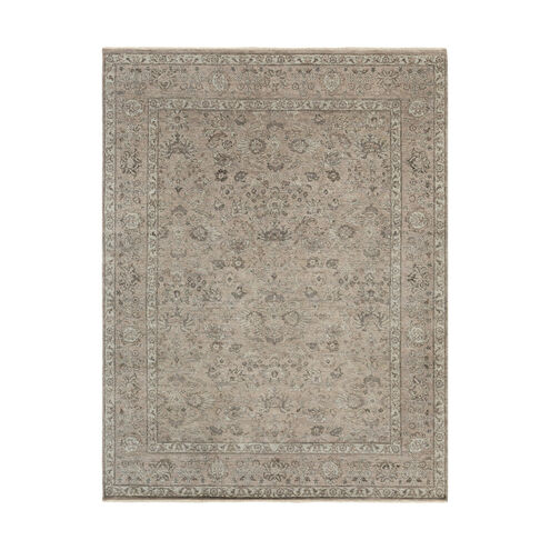 Bala 120 X 96 inch Gray and Gray Area Rug, Wool