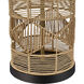 Peckham 30 inch 9 watt Natural with Dark Bronze Table Lamp Portable Light