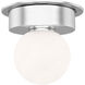 Kelly by Kelly Wearstler Nodes 1 Light 8 inch Polished Nickel Flush Mount Ceiling Light