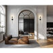 Cassian 1 Light 5.5 inch Matte Black Wall Sconce Wall Light