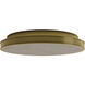 Aydan 1 Light 15.75 inch Polished Antique Brass Flush Mount Ceiling Light