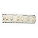 Jennings Bath Vanity Light Wall Light in Polished Nickel