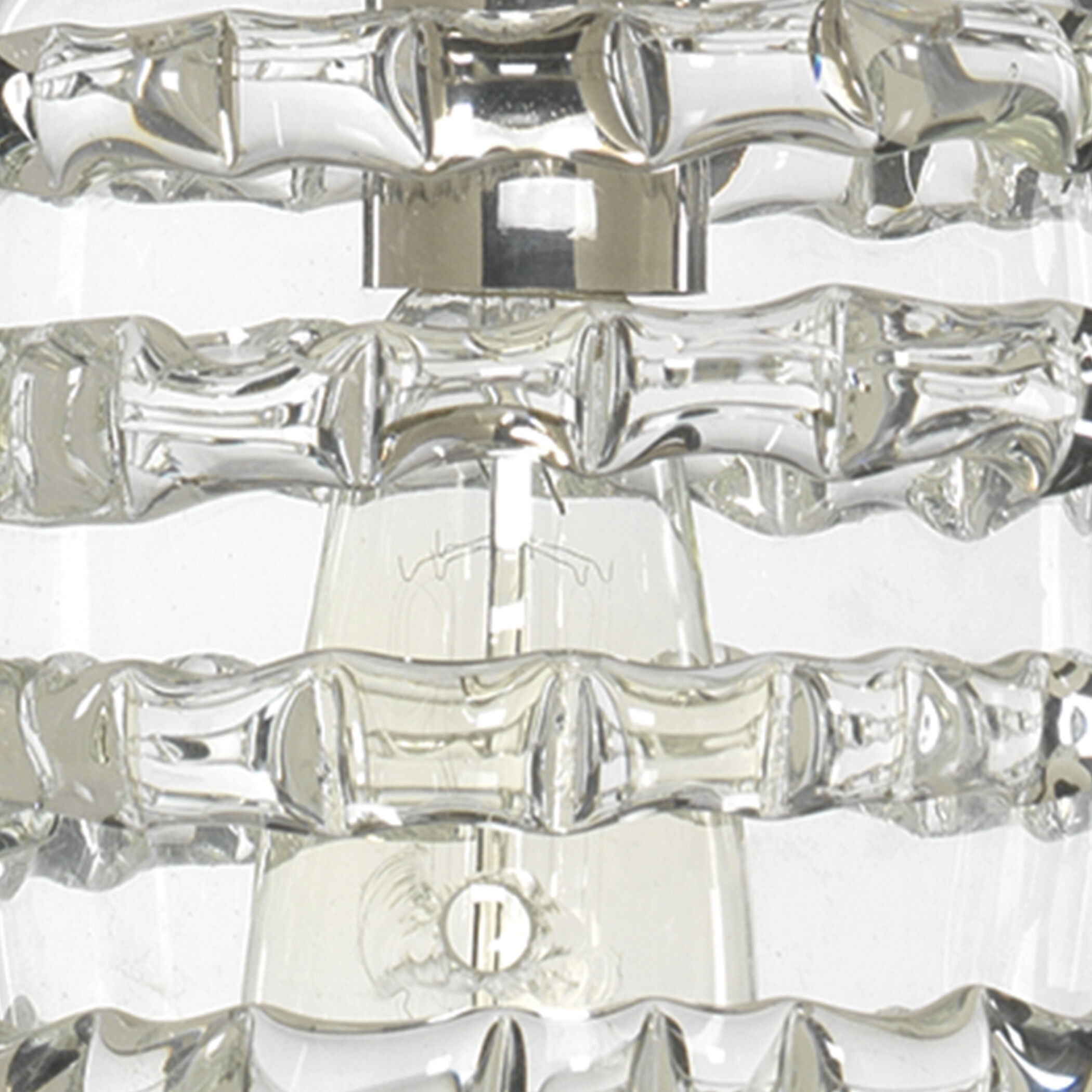 Ribbon 1 Light 7 inch Clear Glass Pendant Ceiling Light