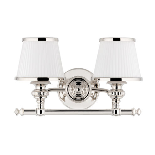 Milton 2 Light 15.50 inch Bathroom Vanity Light