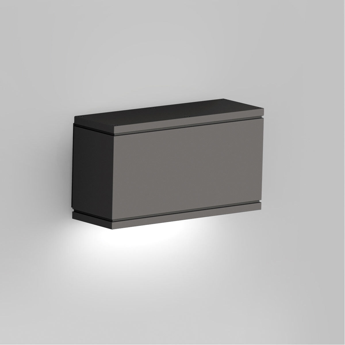 Rubix LED 5.37 inch Black Outdoor Wall Light