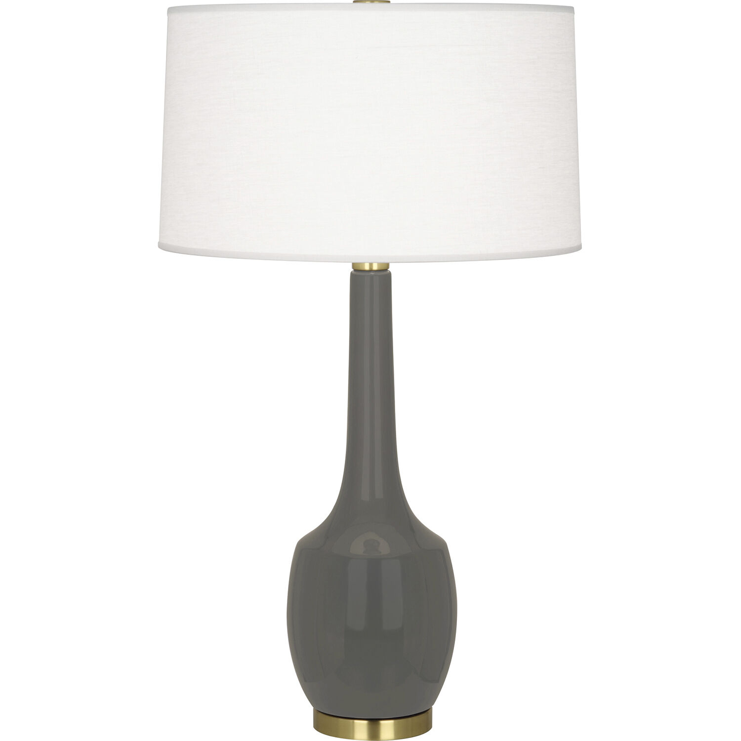 Delilah 34.31 inch 150 watt Ash Table Lamp Portable Light