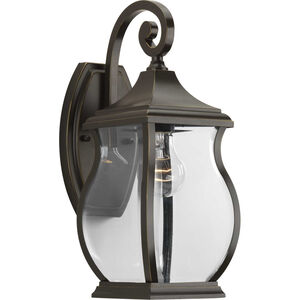 Rodney 1 Light 15 inch Oil Rubbed Bronze Outdoor Wall Lantern, Small