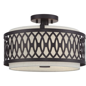 Vistaview 3 Light 15.00 inch Semi-Flush Mount