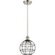 Lake Placid 1 Light 8 inch Satin Nickel Pendant Ceiling Light