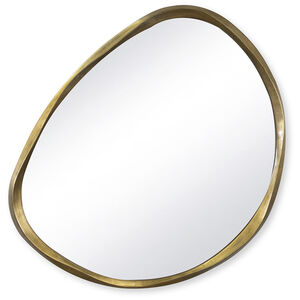 Monte 46 X 44 inch Antique Gold Leaf Mirror