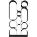 Letty Matte Black Bookcase