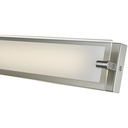 Blaze LED 40.2 inch Brushed Nickel Bath Vanity Light Wall Light