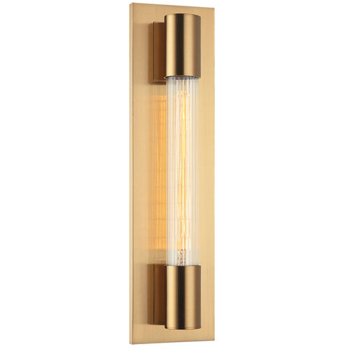 Riely Wall Sconce Wall Light in Aged Gold Brass